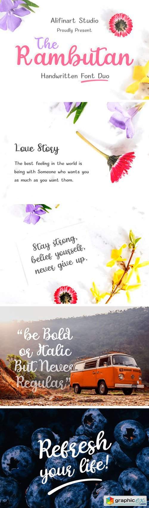  The Rambutan Script Font 